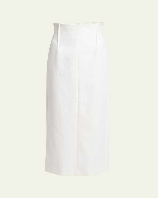 Greta Cotton Midi Skirt